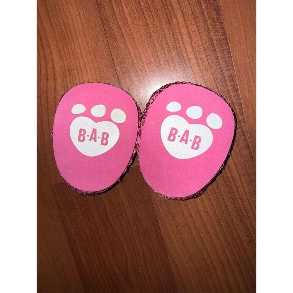 Build-A-Bear Pink Sequin Flats for‎ Stuffed Animals Accessory